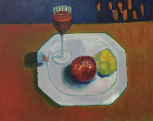 Still Life with Apple